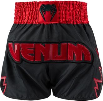 OEM Pantalones Cortos De Muay Thai Venum Inferno Negro/rojo Talla S