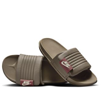 Nike Offcourt Adjust Slides Ironstone Red Sepia DQ9624-005