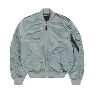 Alpha Industries Ma-1 UV Bomber Jacket - - Jackets - Uomo - Blu - M