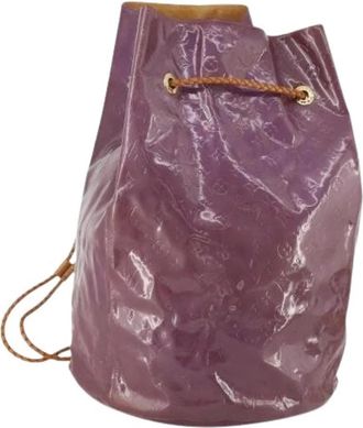 Louis Vuitton Pre-owned Vintage Bucket Bag - Dames - Vintage Tas - Paars - ONE Size - Leer - Vintage