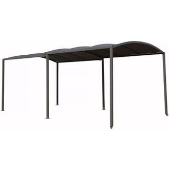 Habitat et Jardin Marquesina Met&aacute;lica Extensible mathis - 303/566 X 295 X 240 Cm - Antracita