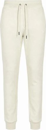 Ralph Lauren Joggers de Punto Doble con Logo de Pony - Trousers - Hombre - Blanco - S