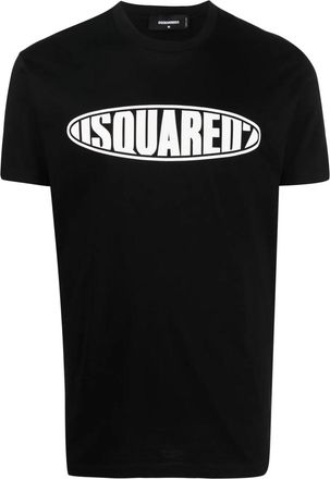 Dsquared2 T-shirt met surfplanklogo