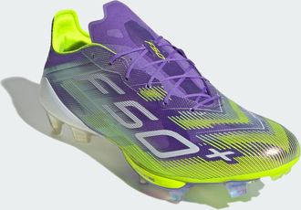 adidas adidas Performance Unisex F50+ Firm Ground Boots - Purple - Size UK 11.5