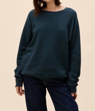 Daydreamer Crew Sweatshirt In Vintage Black