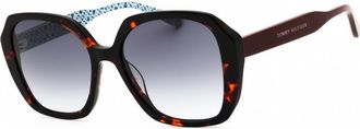 Tommy Hilfiger Ladies Black Oversized Sunglasses TH2105S