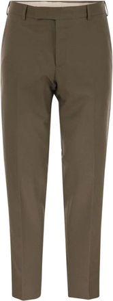 Pantaloni Torino Kostuumbroek - Heren - Nette broeken - Bruin - M - Wol - Broeken
