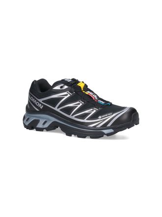 Salomon Unisex Sneakers Black Tessuto