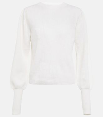 Jardin Des Orangers Pullover in maglia a coste di cashmere