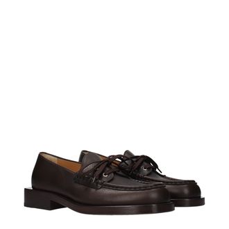 Jacquemus Leather Loafer - Brown