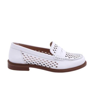 Scapa Loafers, female, White, Size: 10 US Zawadi Mocassin