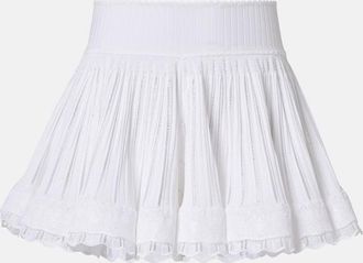 Alaia Ala&iuml;a Knitted miniskirt