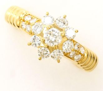 C&A Yellow Gold Yellow Gold (18K) Band Ring (Pre-Owned)