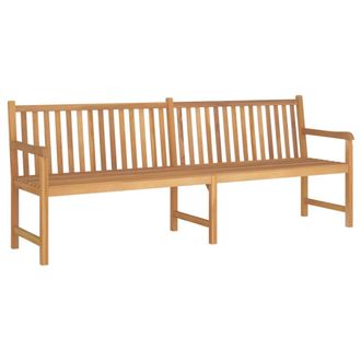 vidaXL Vidaxl - Banco De Jard&iacute;n De Madera Maciza De Teca 228 Cm