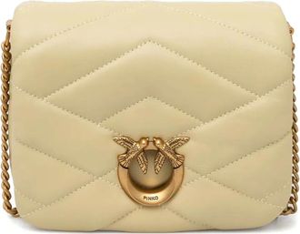 Pinko Love Click shoulder bag - Yellow