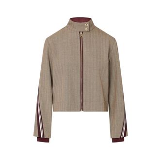 Liu Jo Chaqueta con cinta bicolor - Jackets - Mujer - Marr&oacute;n - S