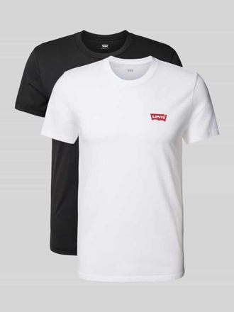 Levi's Slim Fit T-Shirt im 2er-Pack in Black, Größe XL