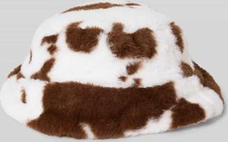 Pieces Bucket Hat in flauschiger Qualität Modell JEANEL in Offwhite Melange, Größe 1