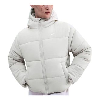 Nike (WMNS) Nike Classic Puffer Therma-FIT Loose Hooded Jacket Light Bone White FZ5900-072