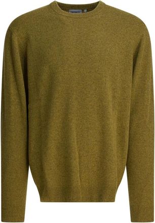 Carhartt Work in Progress Alten Sweater - Heren - Ronde hals truien - Groen - M - Wol - Truien & Vesten
