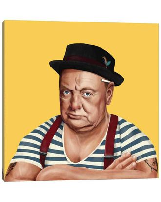 iCanvas Winston Churchill By Amit Shimoni Wall Art