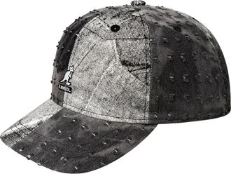 Kangol Denim Mashup Baseball Cap - Dames - Petten - Veelkleurig - ONE Size - Denim - Accessoires