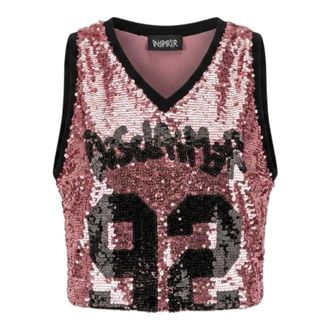 Disclaimer Dames, Tops, Roze, Maat: M Katoen