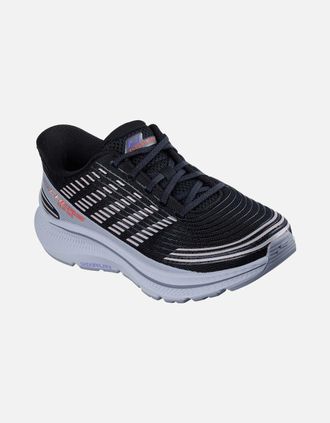 Skechers Womens Skechers GO RUN Consistent 2.0 - Senna Textile Womens Black/Multi Standard Trainers - Size: 6