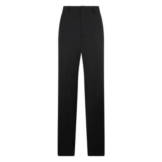 Billionaire Boys Club Straight Trousers, male, Black, Size: 3XL Wool Loose Fit Trousers