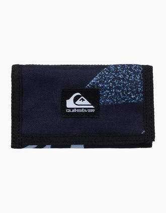 Quiksilver Mens Quiksilver Mens The Everydaily Tri-Fold Wallet - Black Quik Tough - Size: S