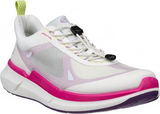 Ecco Womens Biom 2.2 Sneaker In White/lavender Mist/beetroot