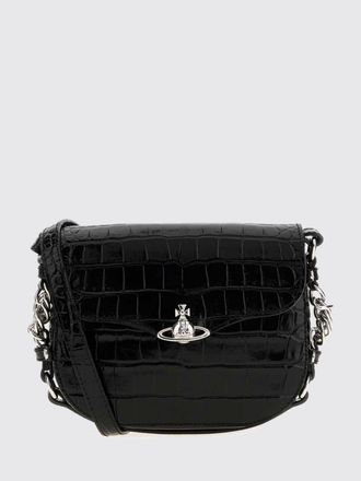 Vivienne Westwood Mini borsa a tracolla Hunter in pelle effetto coccodrillo