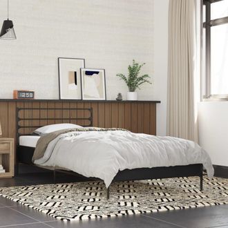 Berkfield Home Bed Frame without Mattress Black 90x200 cm