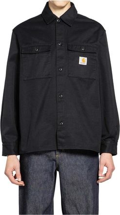 Carhartt Work in Progress Jassen, Heren, Zwart, L, Katoen, Kelly Shirt