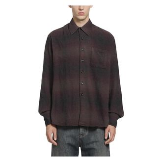 Our Legacy Camicia Above - - Shirts - Uomo - Marrone - M