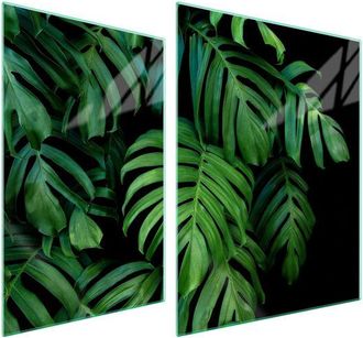 OEM Placa Protectora De Vidrio Para Estufa 70x52 Monstera