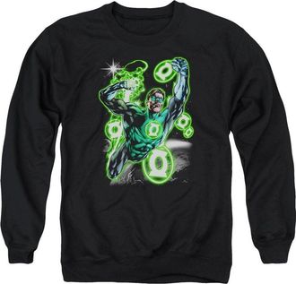 Gildan Green Lantern Earth Sector Adult Crewneck Sweatshirt