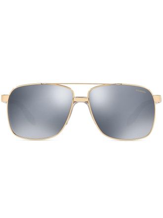 Versace square-frame sunglasses - men - Metal - 59 - Gold