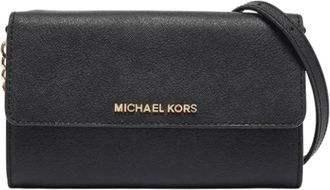 Michael Kors Pre-owned Leather crossbody-bags - Dames - Vintage Schoudertas - Zwart - ONE Size - Vintage