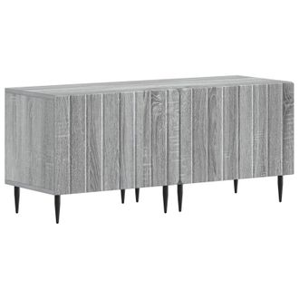 vidaXL Mueble De Tv Sonoma Gris Madera De Ingenier&iacute;a Vidaxl