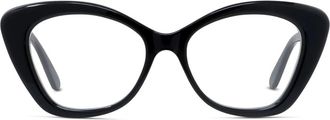 Loewe Elegante Zwarte Cat-Eye Bril - Dames - Brillen - Zwart - ONE Size - Accessoires