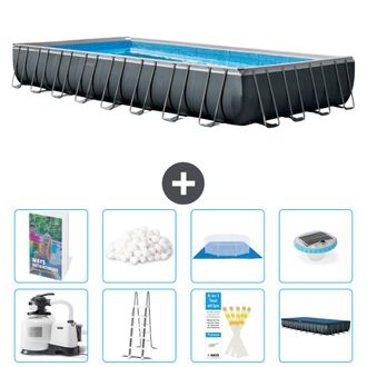 Intex Piscina Ultra Xtr Rectangular - 975x488x132 Cm - 9-piezas S627