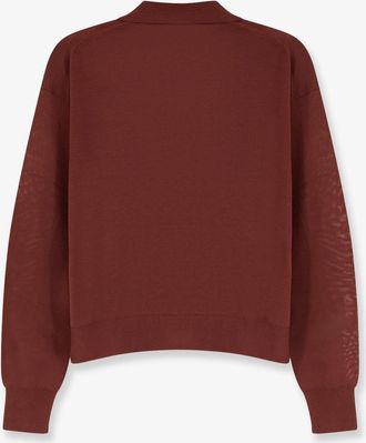 SOEUR Womens Sweater Fleming Merino Brown Wool