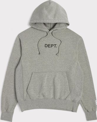 Gallery Dept. Mens. Logo Hoodie Heather Grey - Size X-Small