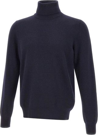 Gran Sasso Cycling Turtleneck - Heren - Coltruien - Blauw - 3XL - Wol - Truien & Vesten