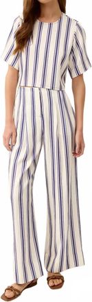 Marie Oliver Macbee Pant In Sailor Stripe