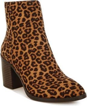 London Rag Veyara Bootie in Leopard at Nordstrom Rack, Size 8