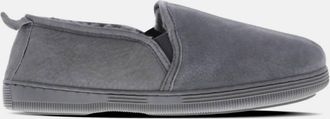 Lamofootwear Mens Romeo Slipper In Charcoal