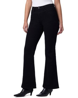 Joe's Black Rinse High-Rise Flare Jean