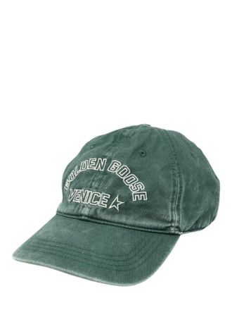 Golden Goose Journey Golden Venice Cotton Baseball Cap